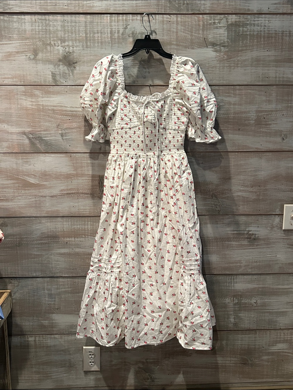 NWOT For Love & Lemons Guisti Floral Midi Dress size S SAMPLE Piece - Picture 9 of 15